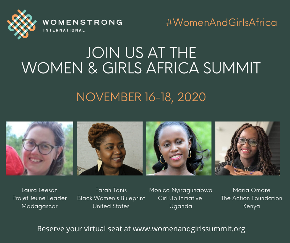 WomenStrong Voices at the Women and Girls Africa Summit - WomenStrong ...